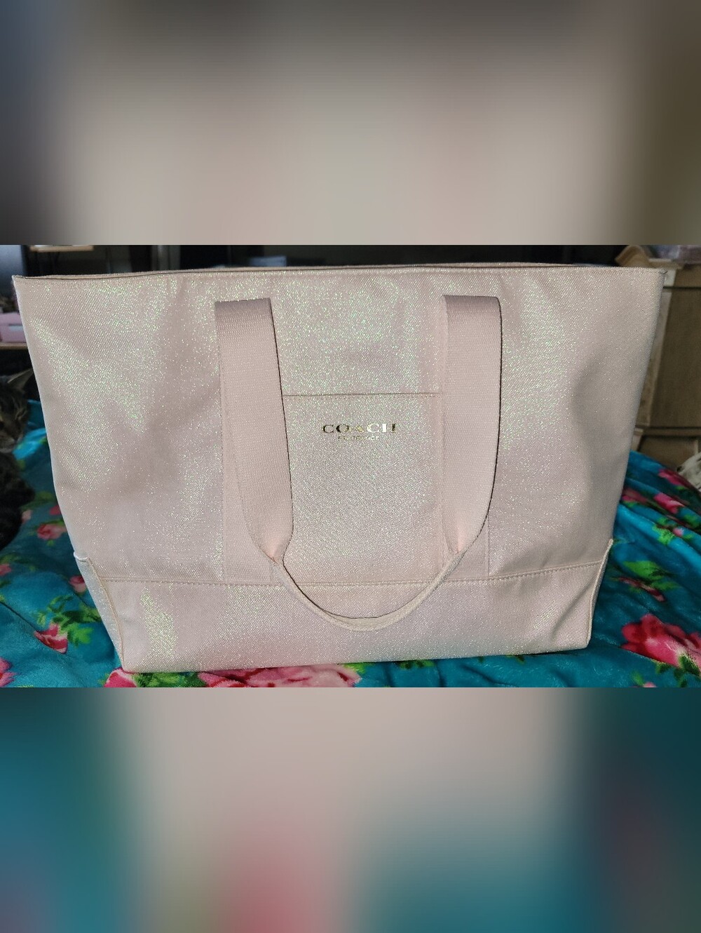 Coach Pink Tote Bag - Coach